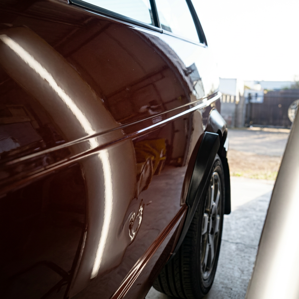 Sedan — Door & Panel Work after repair
